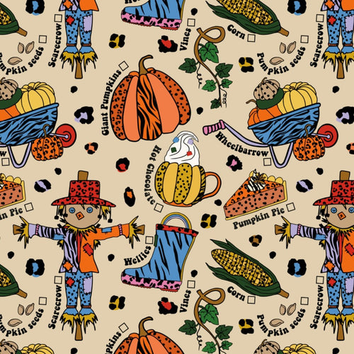 Autumn Scavenger Hunt Shorts