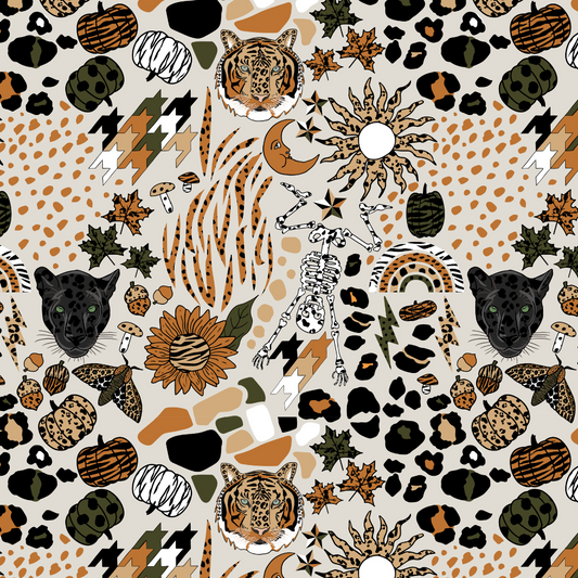 Autumn Wild Mix Jumper Dress