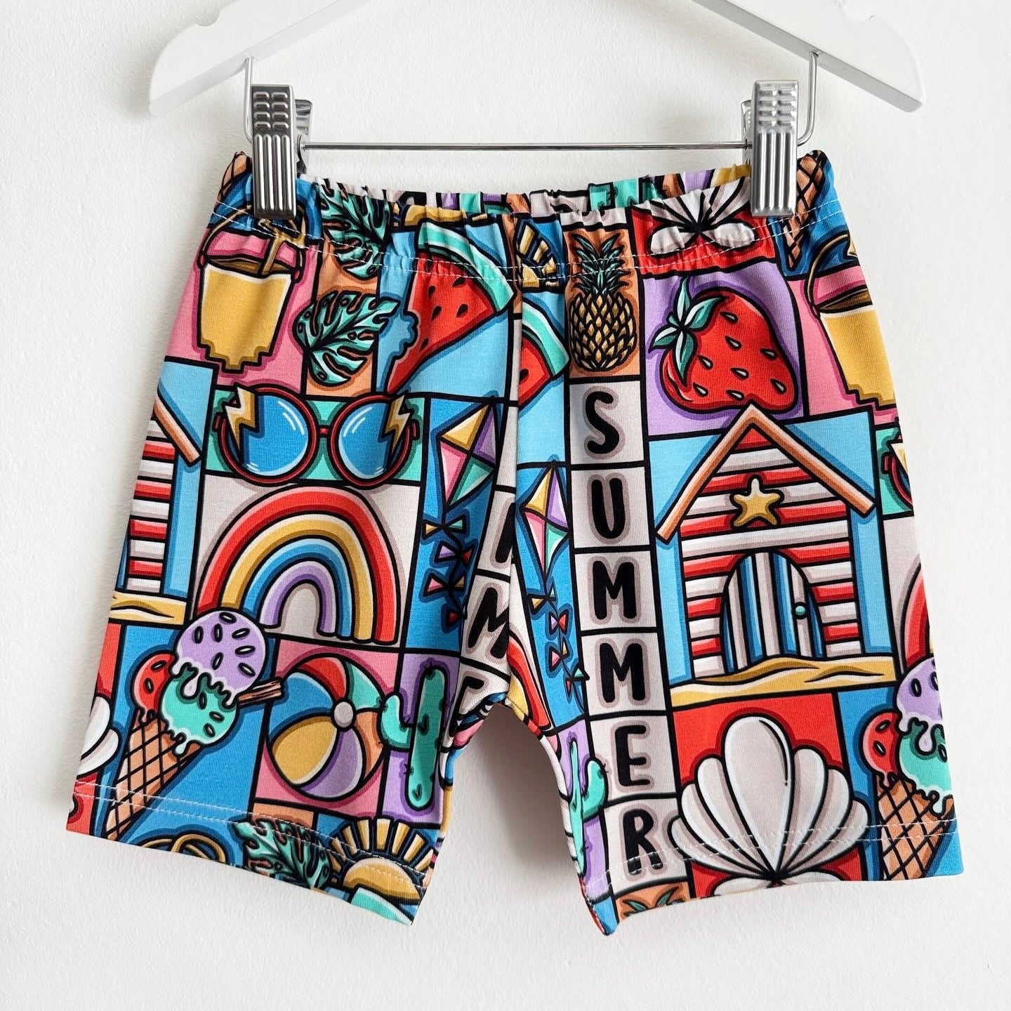 Summer Patchwork Standard Shorts 3-4 Years