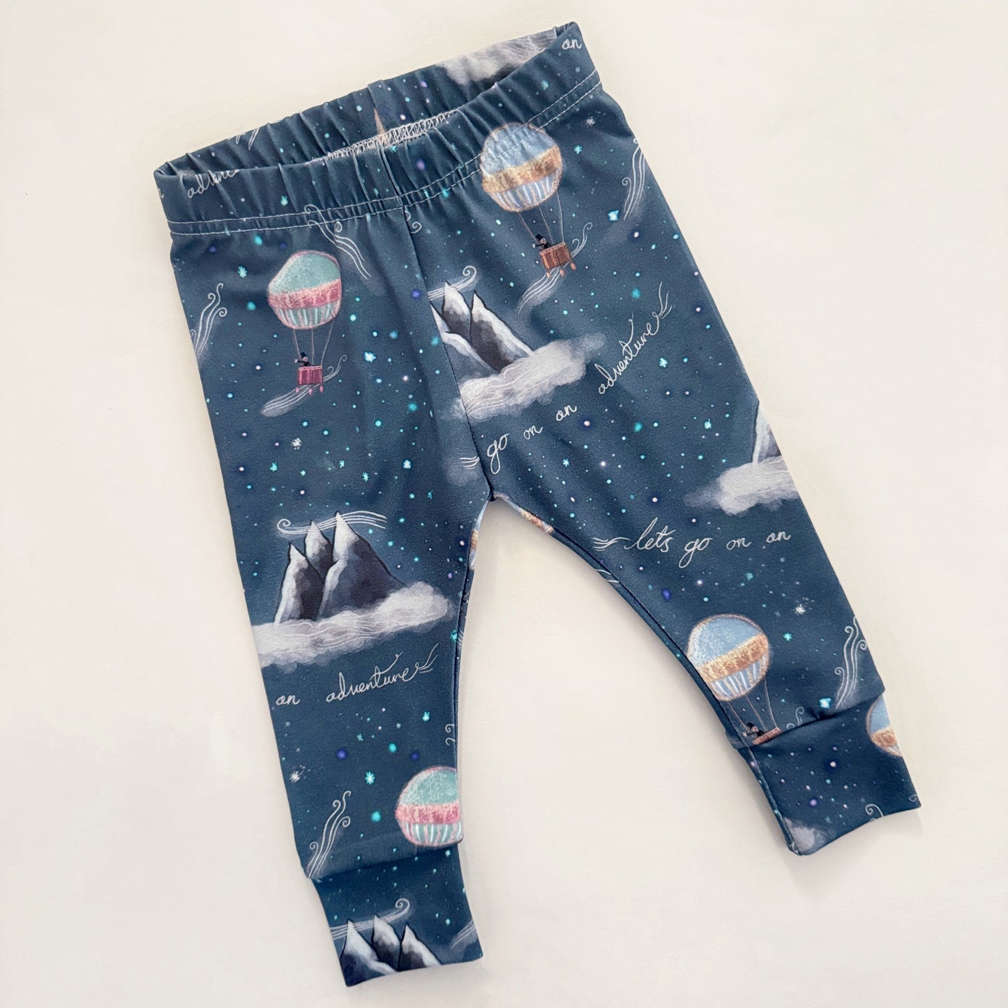 Lets Go On An Adventure Leggings 3-6 Months