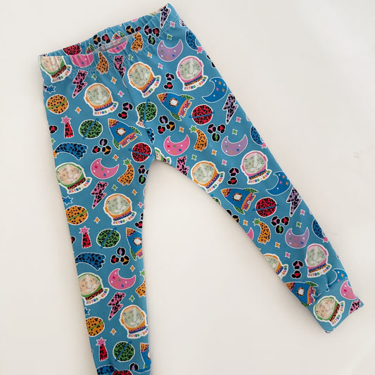 Up In Space Leggings 2-3 Years