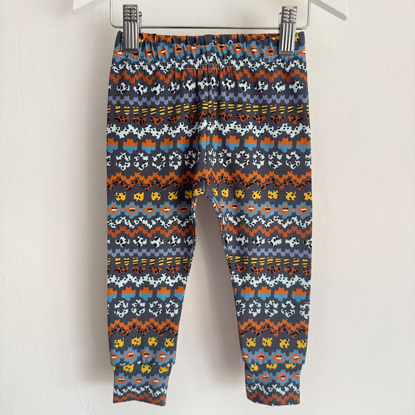 Arctic Fair Isle Leggings 9-12 Months