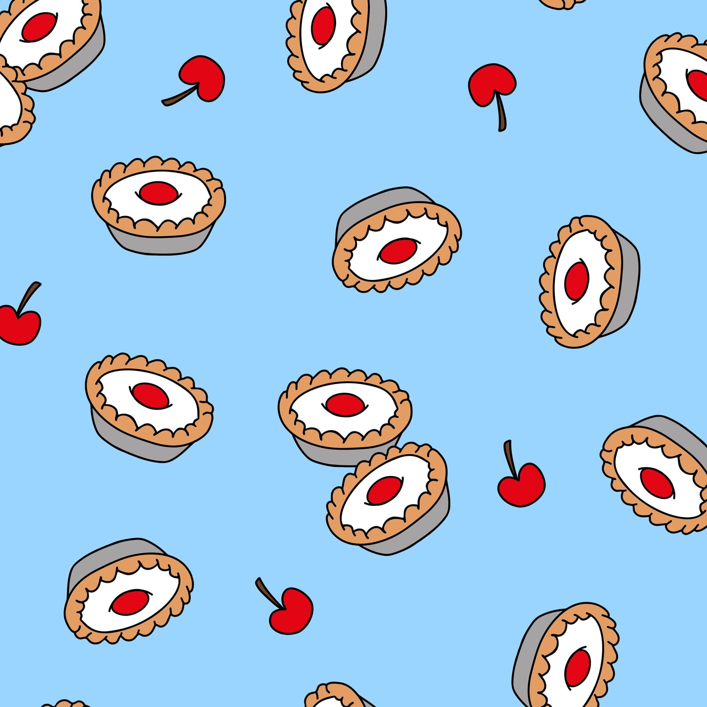 Cherry Bakewell Rompers