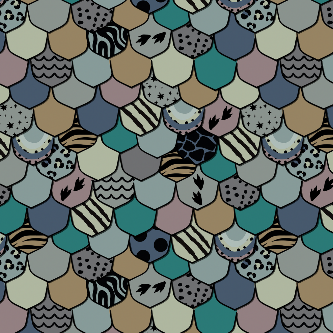 Dino Scales Leggings