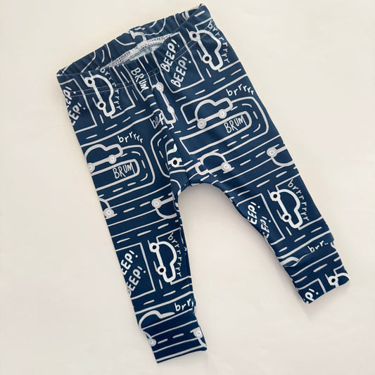 Beep Beep Leggings 3-6 Months