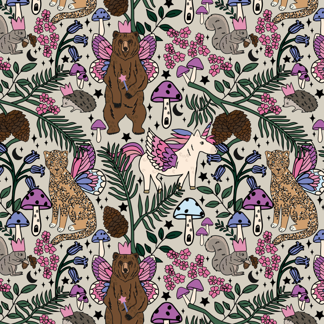 Enchanted Forest Bib