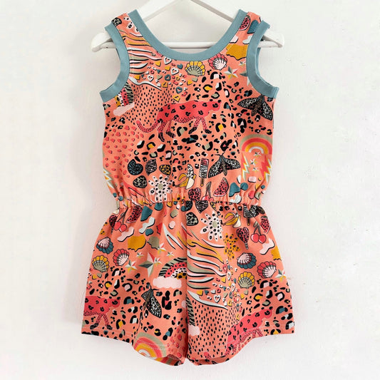 Wild Mix Playsuit 2-3 Years