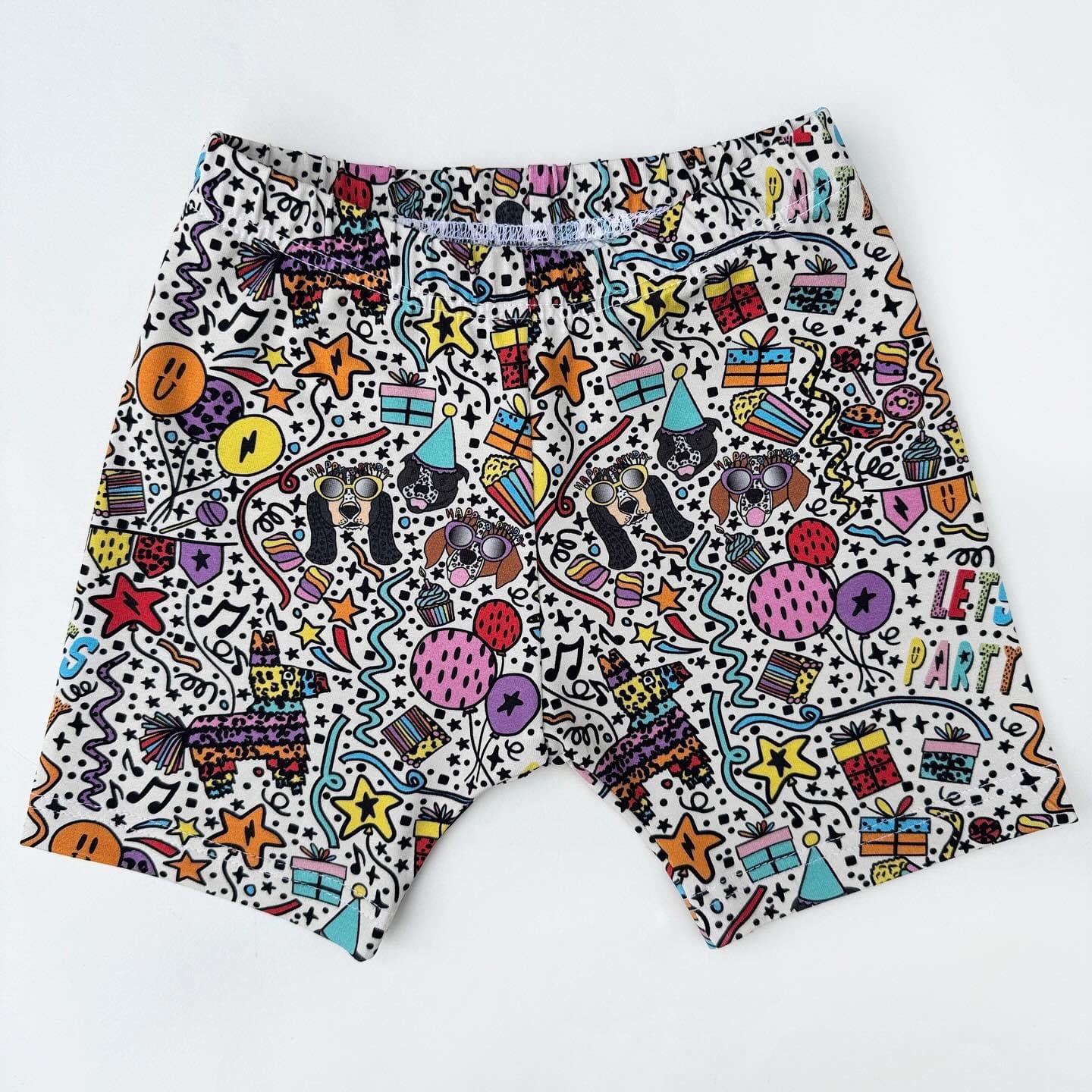 Party Wild Mix Standard Shorts 2-3 Years