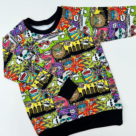 Super Wild Animals Sweatshirt 3-4 Years