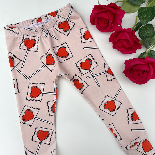 Heart Lolly Leggings 2-3 Years