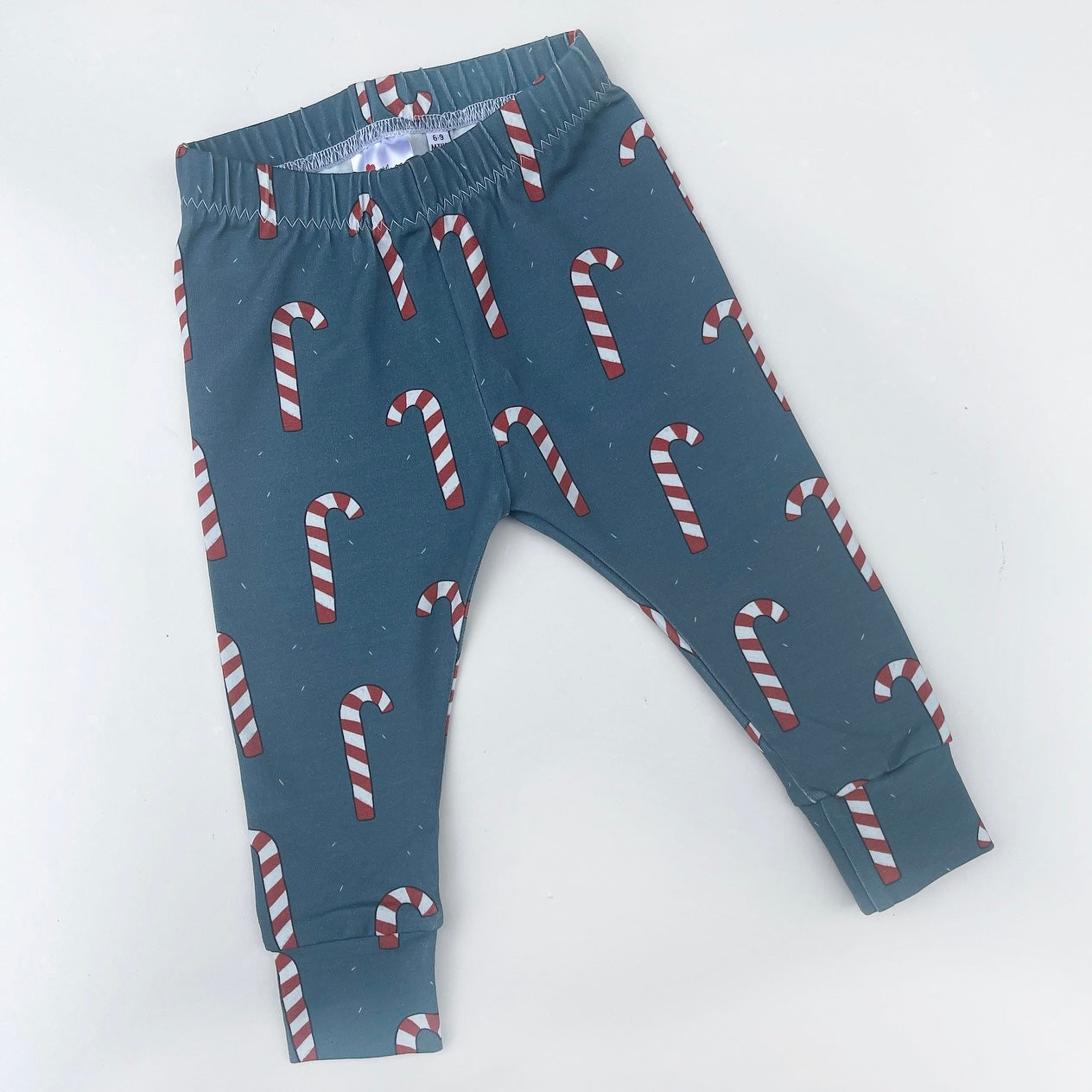 Candy Cane Leggings 6-7 Years