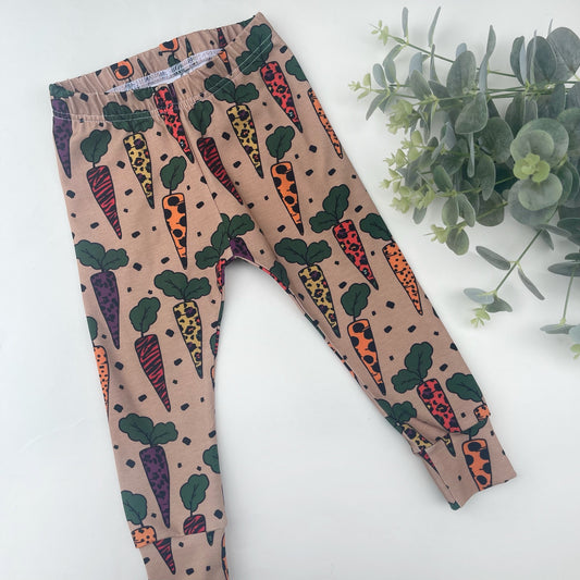 Carrot Patch Leggings 12-18 Months