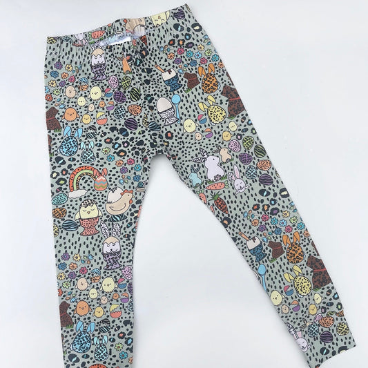 Easter Wild Mix Leggings 18-24 Months