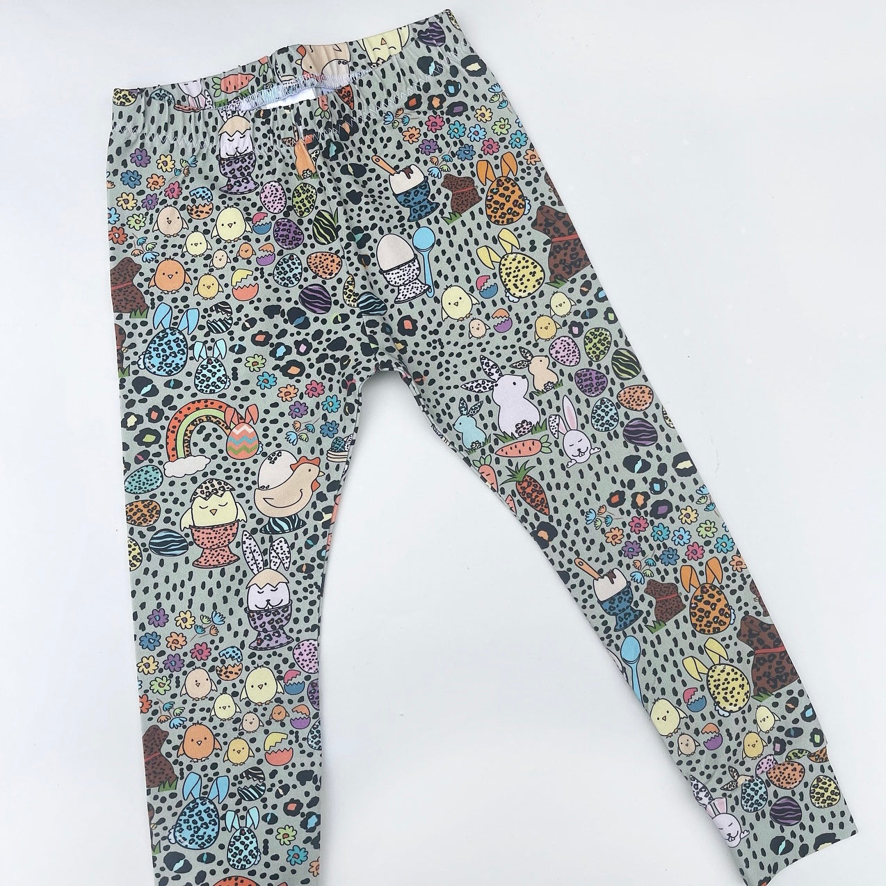 Easter Wild Mix Leggings 2-3 Years