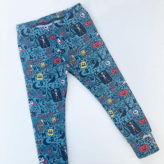 Halloween Alphabet Leggings 6-9 Months