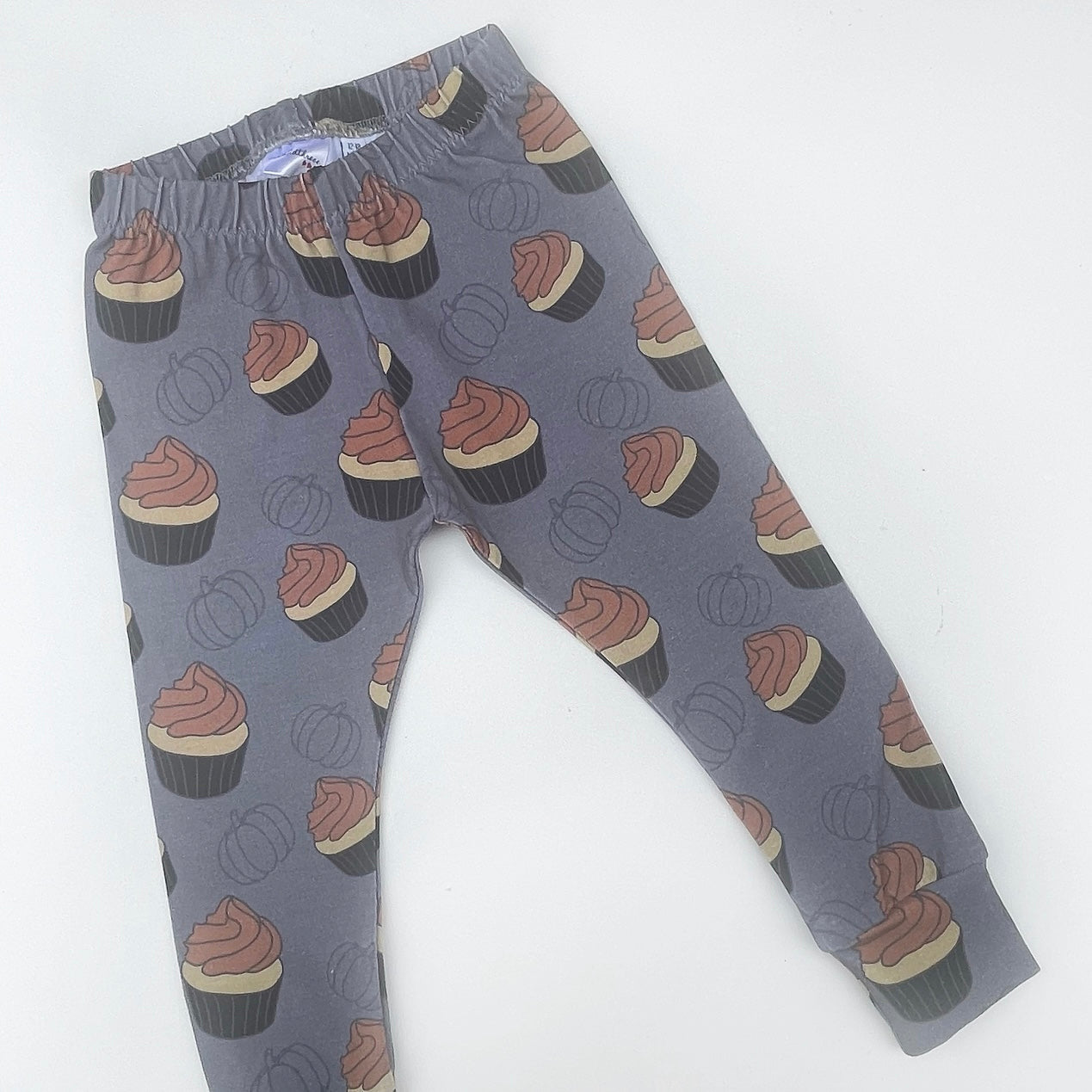 Pumpkin Spice Cupcake Leggings 3-6 Months