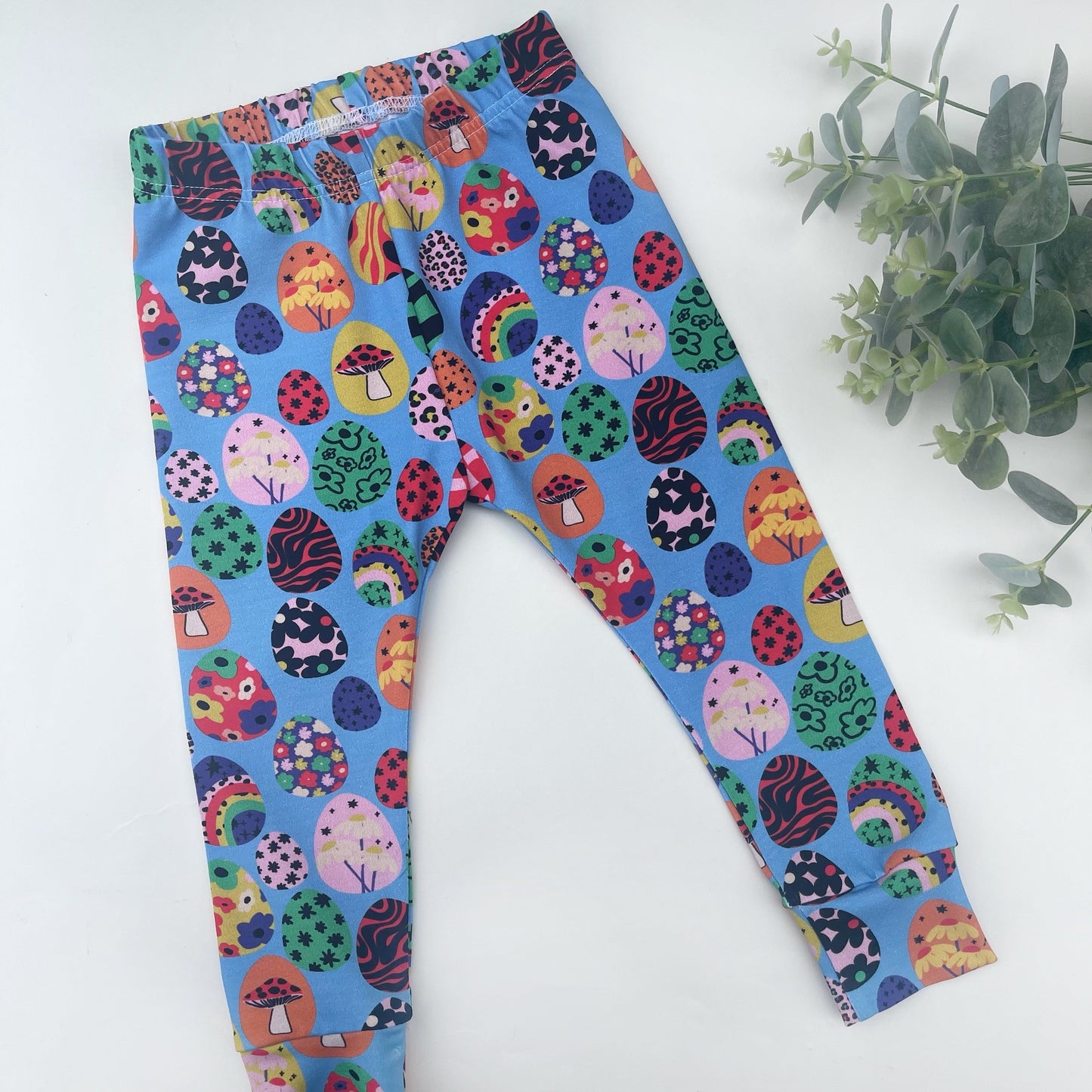 Spring Eggs Leggings 12-18 Months