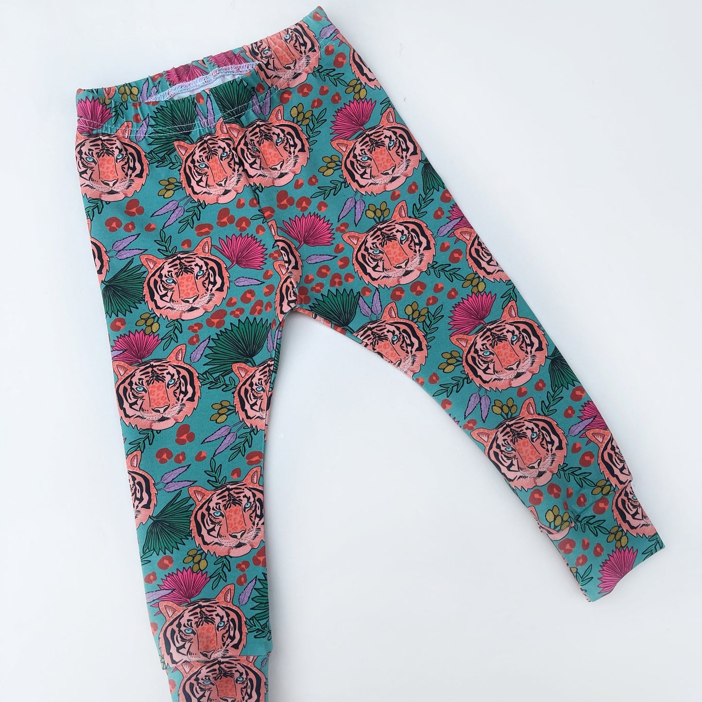 Tropical Tiger Leggings 5-6 Years