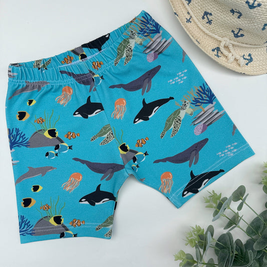 Under The Sea Standard Shorts 18-24 Months