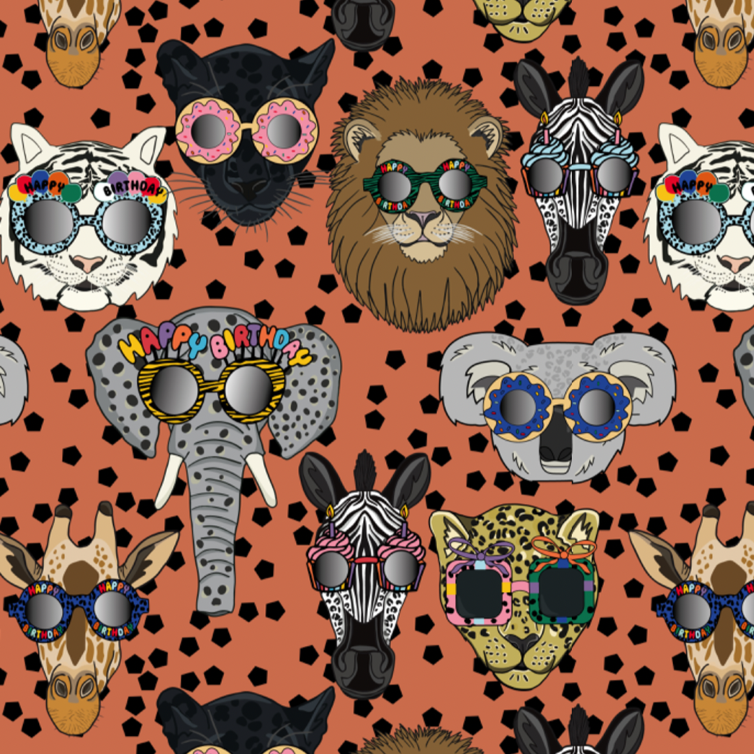 Party Animals Shortie Rompers