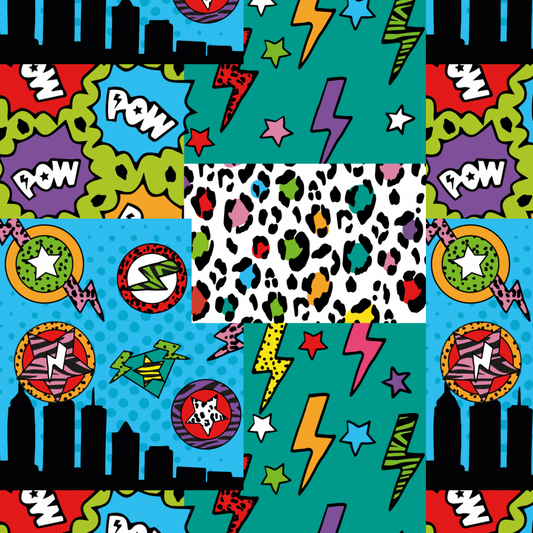 Superhero Patchwork Vest