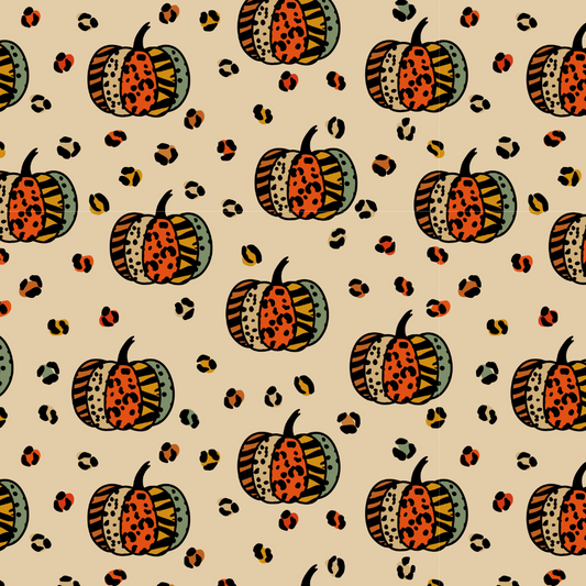 Wild Pumpkins Bib
