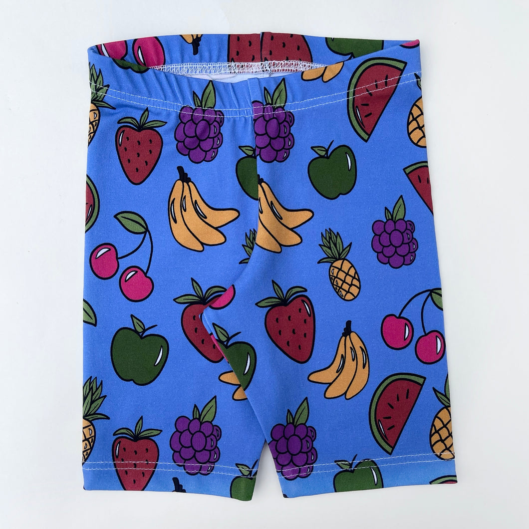 Blueberry Fruits Cycling Shorts