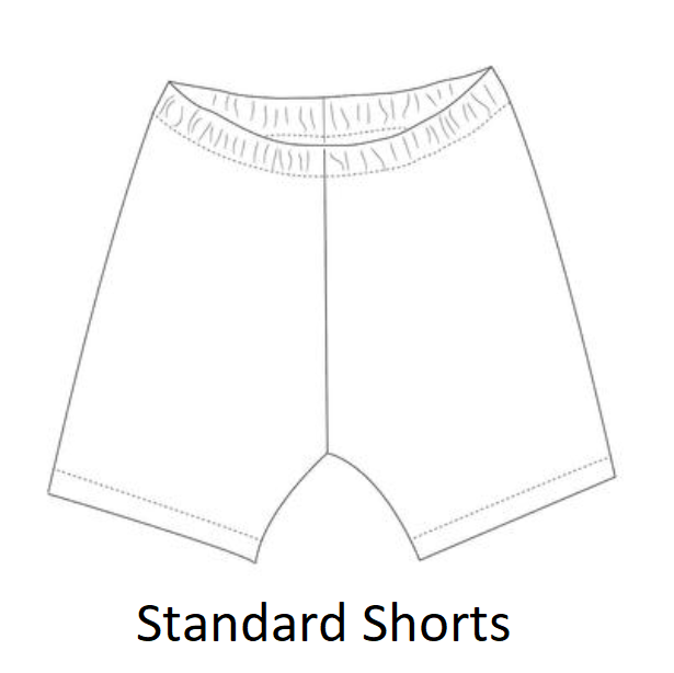 Diagonal Stripes Shorts