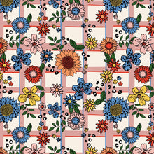 Load image into Gallery viewer, Floral Check Leggings