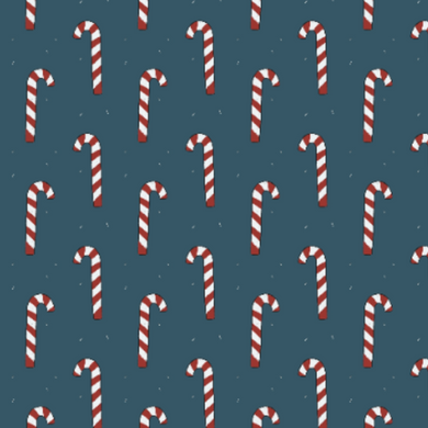 Candy Cane Circle Skirt
