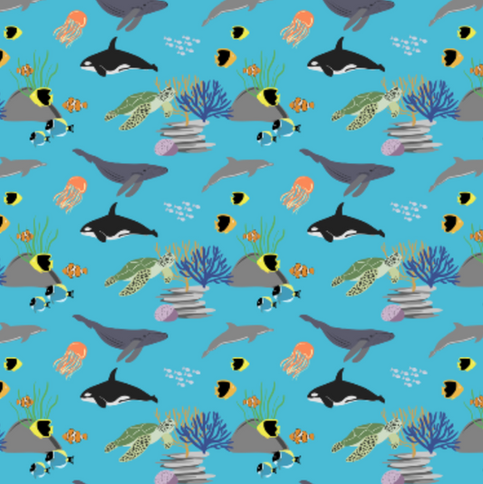 Deep Sea T-Shirt Dress