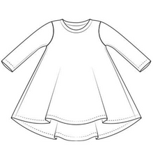 Load image into Gallery viewer, Tartan Teddies T-Shirt Dress
