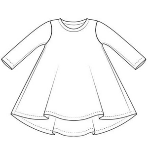 Fair Isle T-Shirt Dress