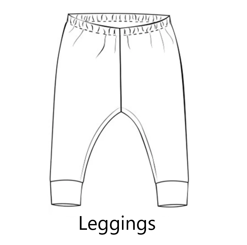 Diagonal Stripe Leggings