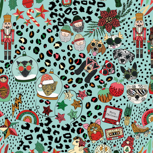 Christmas Wild Mix Circle Skirt