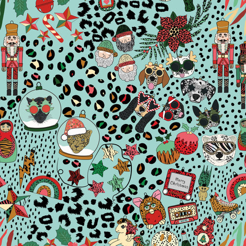 Christmas Wild Mix Leggings
