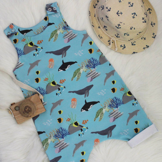 Deep Sea Shortie Romper