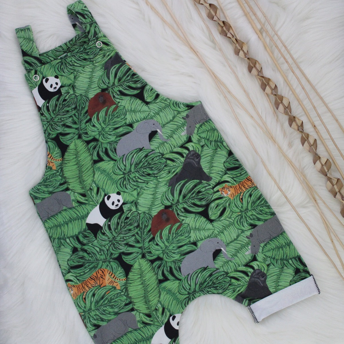 Endangered Shortie Romper