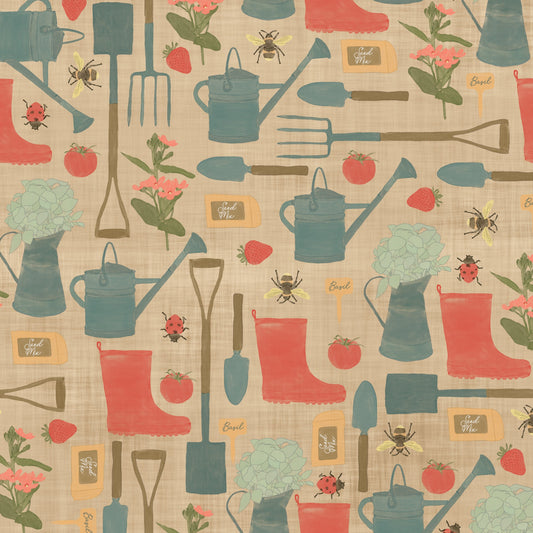 Gardening Days Circle Skirt