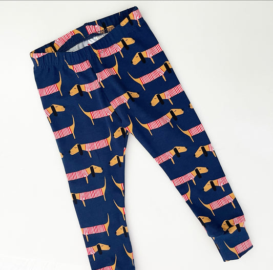 Sausage Dog Leggings 18-24 Months