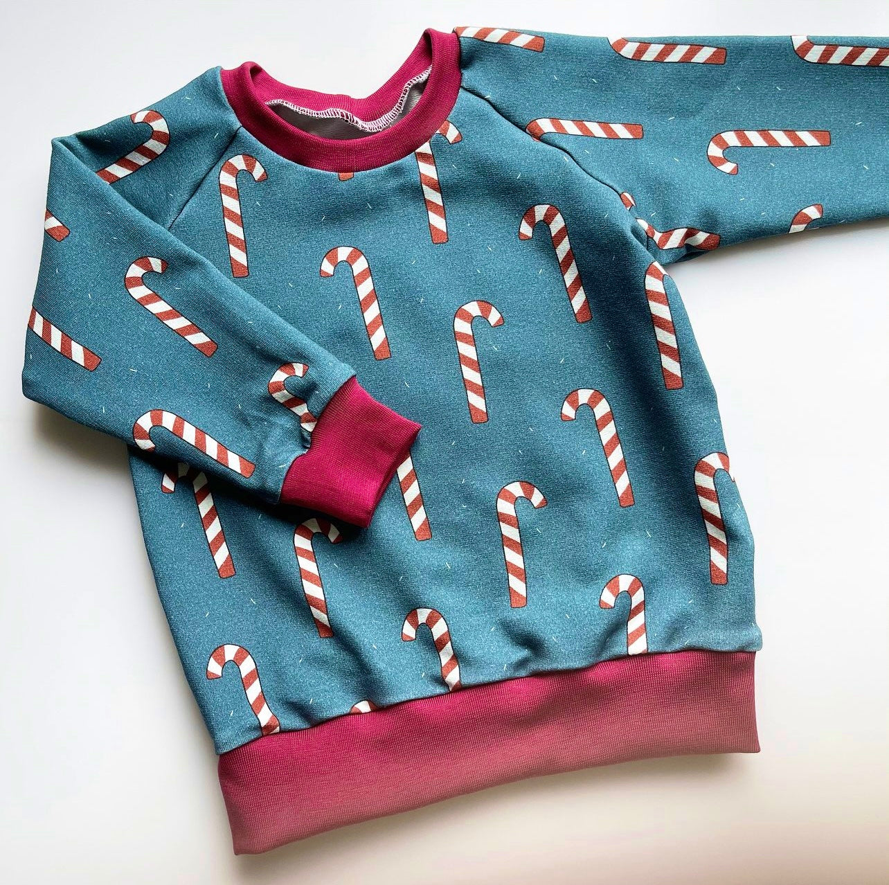 Candy Cane Sweatshirt 12-18 Months