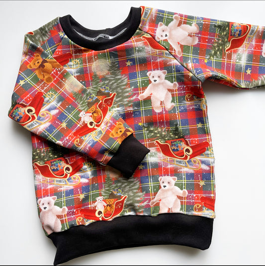 Tartan Teddies Sweatshirt 18-24 Months