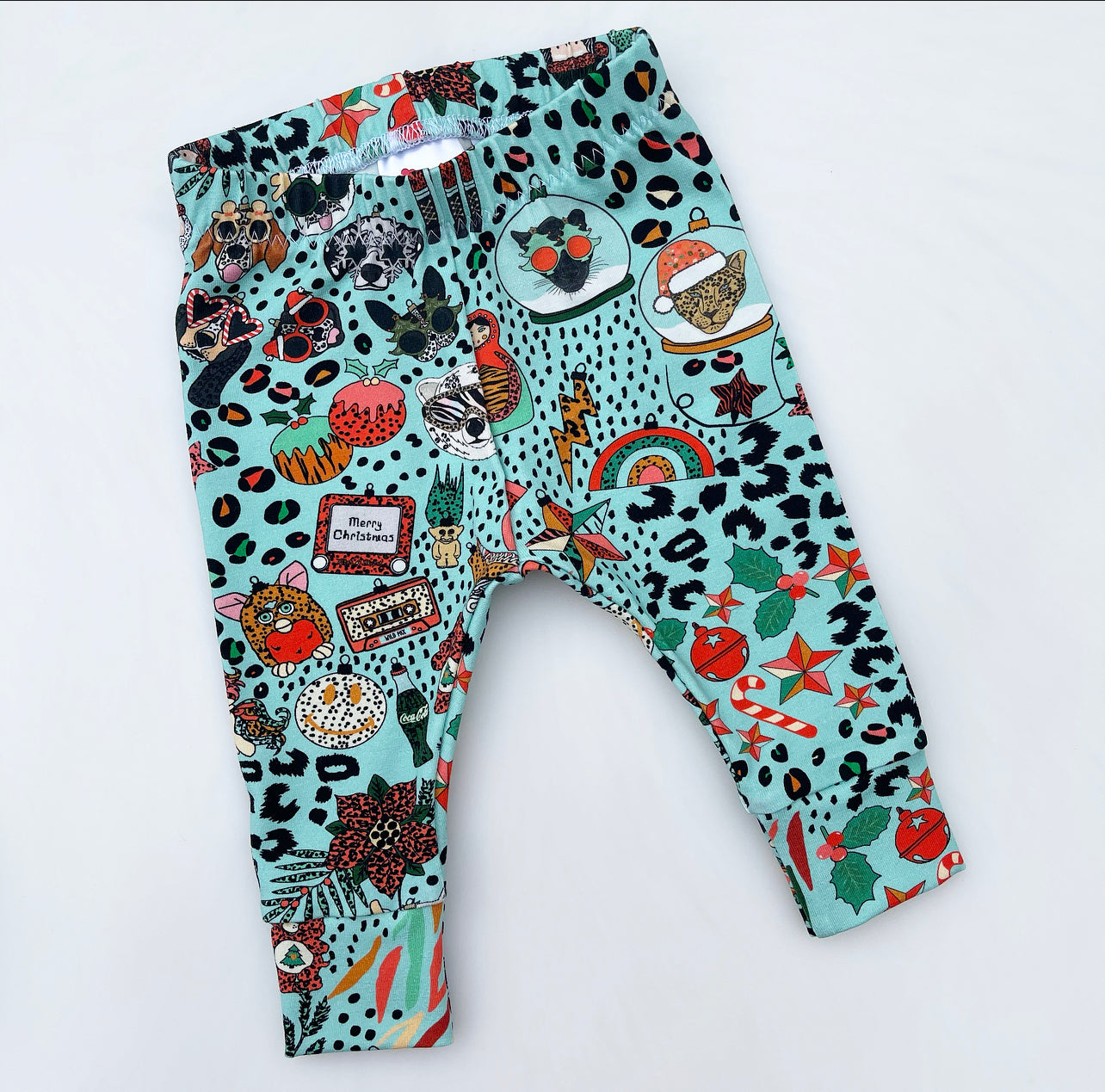 Christmas Wild Mix Leggings 0-3 Months