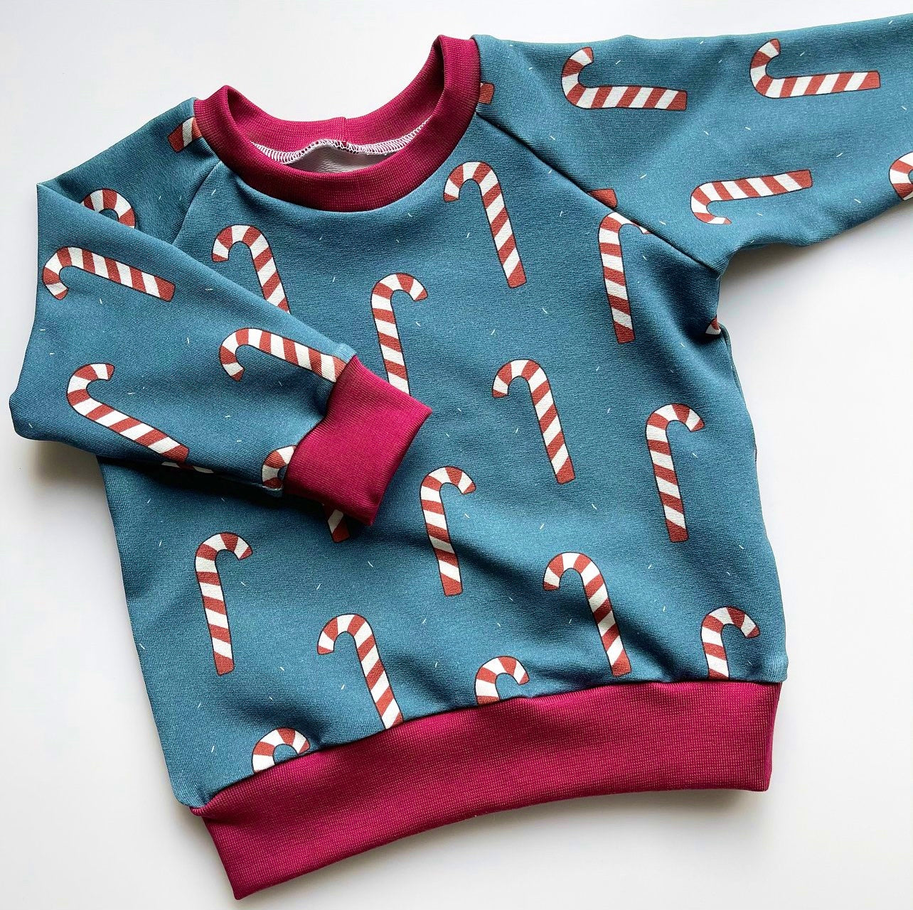 Candy Cane Sweatshirt 6-9 Months