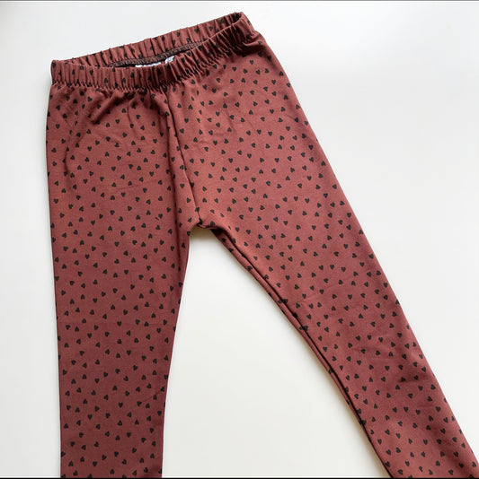 Hearts Leggings 4-5 Years