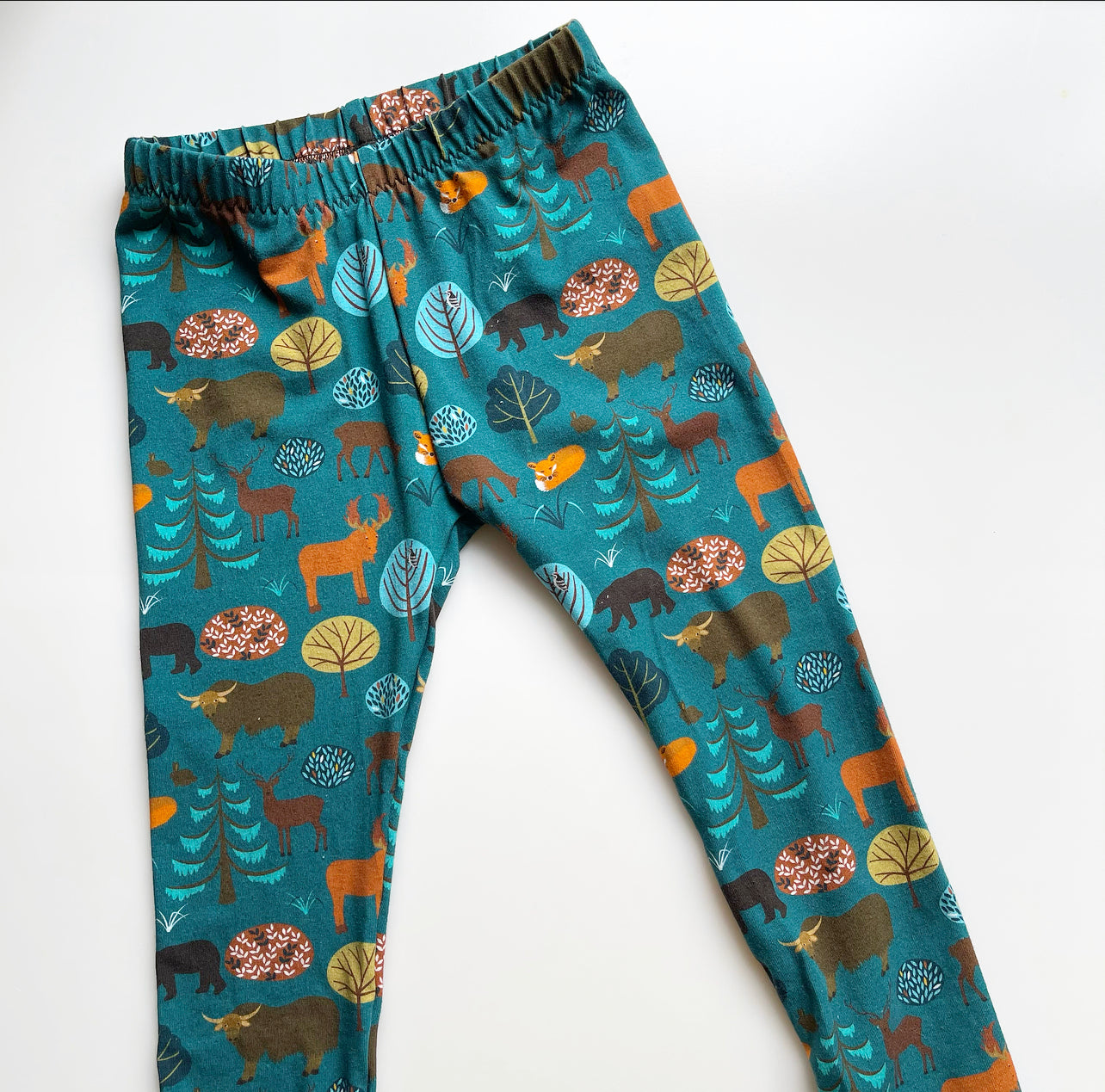 Woodland Creatures Leggings 3-4 Years