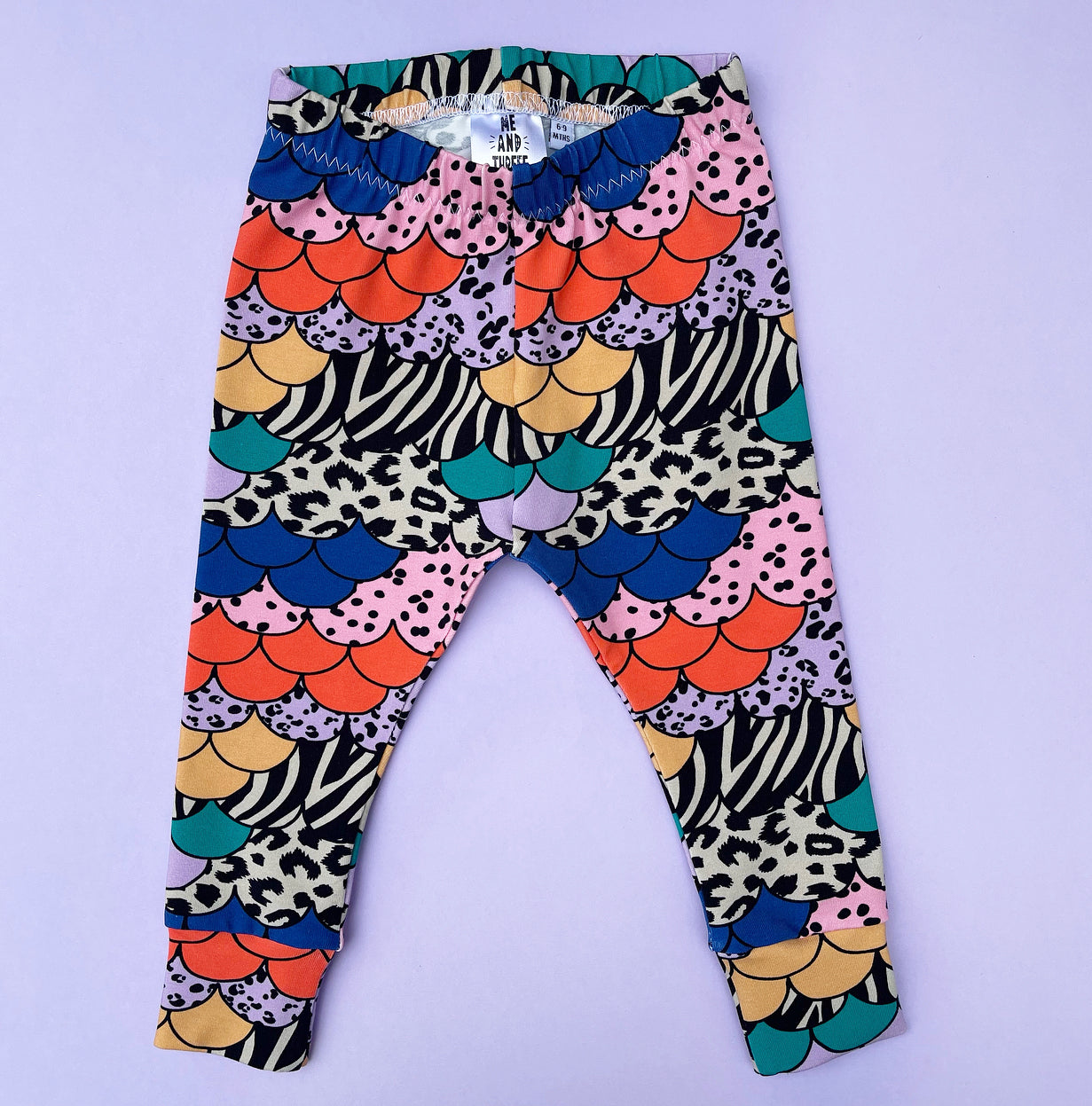 Wild Scales Leggings 6-9 Months