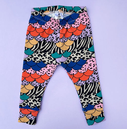 Wild Scales Leggings 6-9 Months