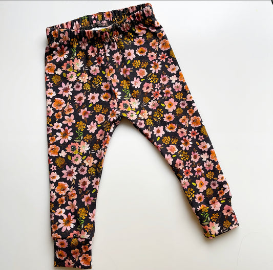 Floral Leggings 9-12 Months