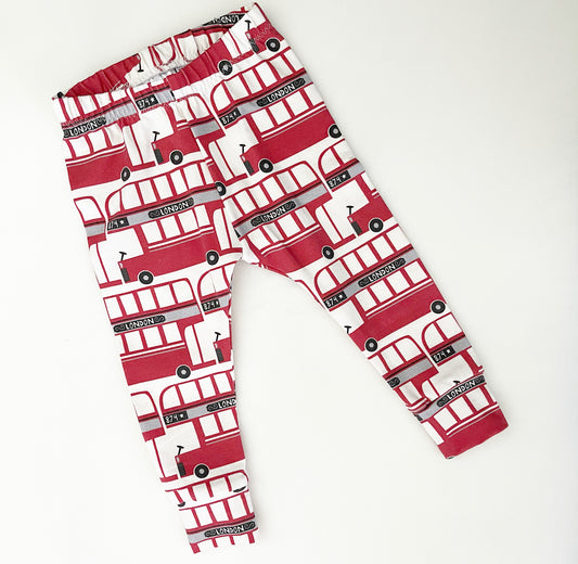 Buses Leggings 9-12 Months